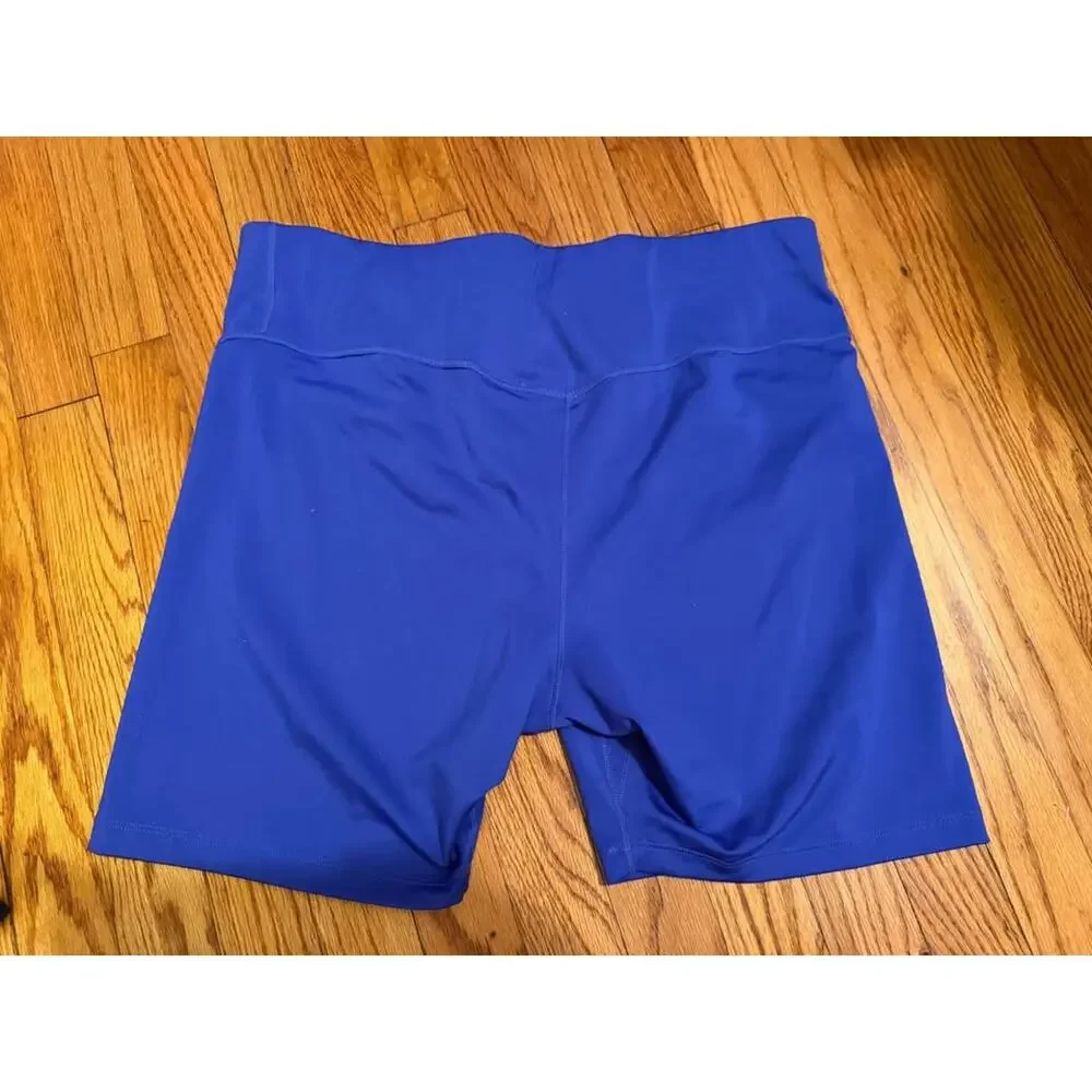 Nike Dri-FIT Women’s 1X Blue Bike Shorts Athletic Training Shorts